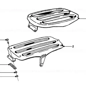 Transport gratuit Luggage grid - BMW Motorrad