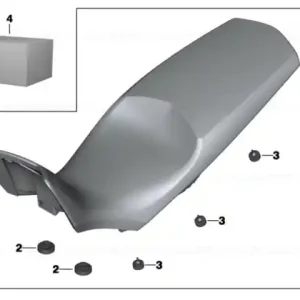 Ofertă limitată Seat bench BLACK - BMW Motorrad