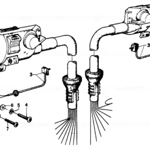 Reducere Combination switch left L=380 - BMW Motorrad