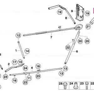 Disponibil imediat Vibration damper - BMW
