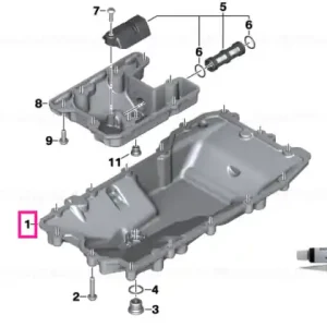 Oil pan - BMW Motorrad Preferatul clienților