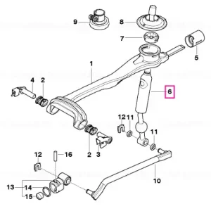 Shift lever - BMW Ieftin