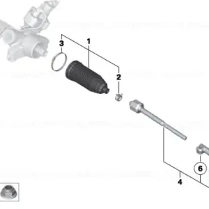 Ball joint, right - BMW Chilipir