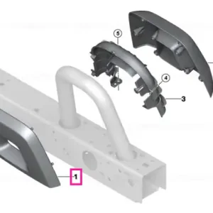 Preț mic Ornament bară protecție răsturnare față dreapta - BMW