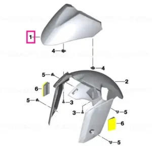 Cumpără online Capac roată față, ROHTEIL / BLANK - BMW Motorrad