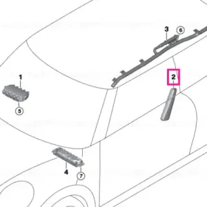 Mai ieftin Side airbag, front right seat - BMW - Mini