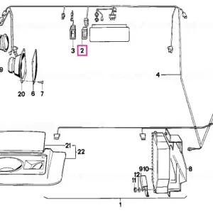 Control fader cu conector cilindric, HIFI/SOUND HIFI/SOUND SYST - BMW Transport gratuit