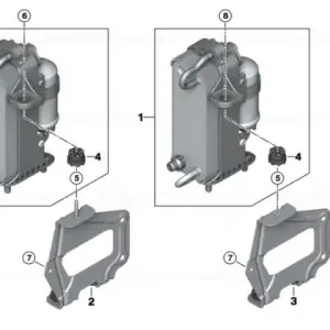 Doar azi Condenser air conditioning with drier - BMW