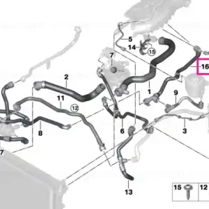 Ofertă specială Coolant return line - BMW