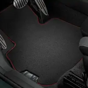 Preț mic Set covorase fata, Textil, Negru, JCW - Mini Cabrio F57, F55, F56
