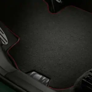 Nu rata Set covorase fata JCW, Textil , Negru - Mini Countryman F60