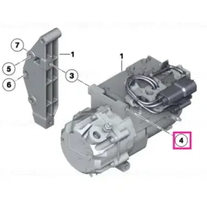 Șurub conic M8X125 - BMW Motorrad Transport gratuit