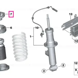Rulment suport dreapta spate - BMW Popular