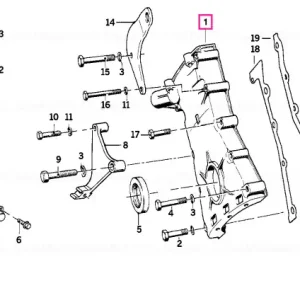 Capac carcasă distributie inferior - BMW Cel mai vândut