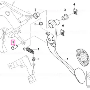 Securing pin - BMW - Mini Discount