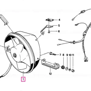 Blower unit - BMW Retur gratuit