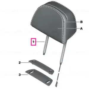 Head restraint comfort seat, leather INDIVIDUAL - BMW Expediere rapidă
