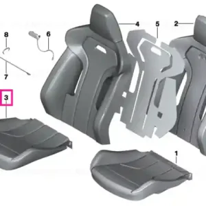 Popular Husă scaun sport piele GTS - BMW