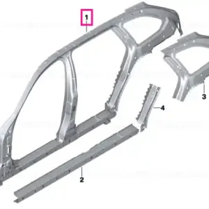 Ieftin Side frame, middle left - BMW