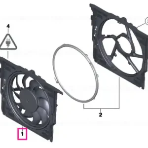 Cumpără acum Carcasă ventilator cu ventilator 1000W - BMW