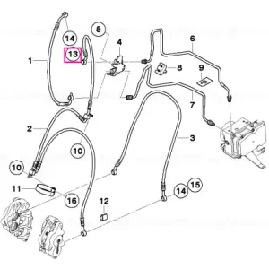 Ofertă specială Hollow bolt M10X1 - BMW Motorrad