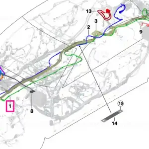 Reducere de preț Wiring harness EAS underfloor - BMW