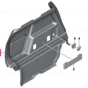 Cumpără online Trunk trim, left - BMW