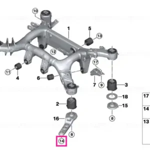 Ofertă specială Surub hexagonal cu roseta M10X35 - BMW