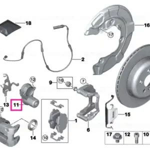 Premium Kit reparatie actuator EMF - BMW