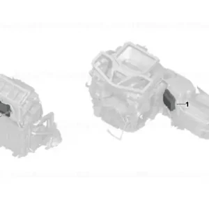 Expediere rapidă Control unit, A/C system, rear cabin - BMW