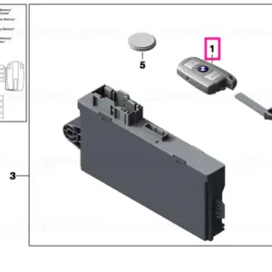 Reducere RF remote control PCA - Luxury Line 868 MHZ - BMW