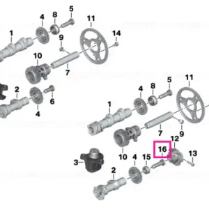 Reducere Fit bolt M10X1.25X35 - BMW Motorrad