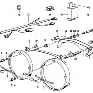 Chilipir Wiper arm inner - BMW