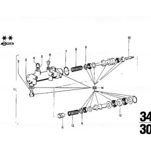 Cilindru principal frana D=20,64MM - BMW Expediere rapidă