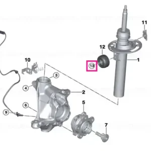 Ofertă Șurub hexagonal M8X55 U2 8,8 - BMW