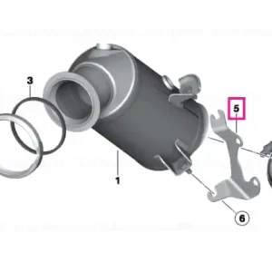 Reducere Suport convertor catalitic motor - BMW