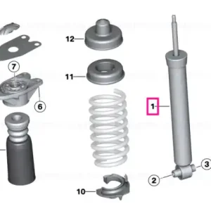Reduceri Shock absorber, rear - BMW