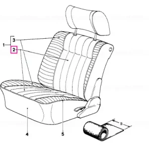 Upholstery imitation leathear 0105 PACIFIC - BMW Preț mic