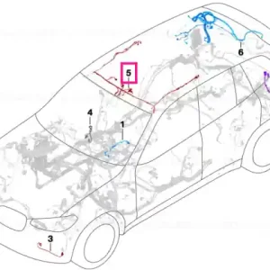 Roof wiring harness - BMW Ieftin