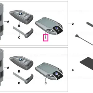 BMW display key ECE+ROW Ofertă limitată