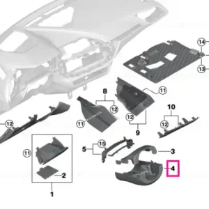 Ornament tablou bord coloană jos - BMW Preț mic