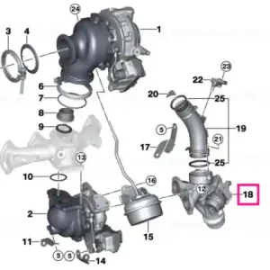 Popular Conduct conectare cu clapetă bypass - BMW