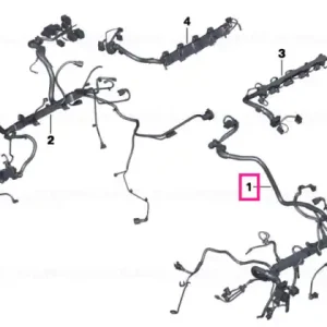 Comandă acum Wiring harness, engine, basic cyl. 7-12 - BMW