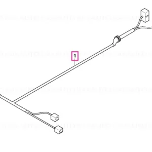 Wiring harness, engine, injector module - BMW Reducere