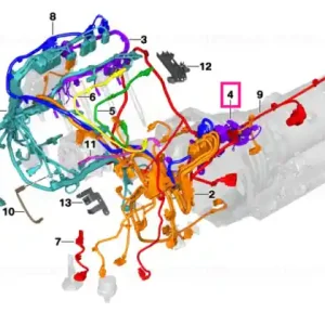 Comandă acum Wiring harness injection valve/ignition 5-8 - BMW