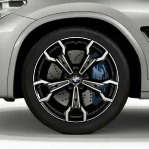 Reducere Janta aliaj usor - M Performance V Spoke 765M - Bicolor Negru/Argintiu (Jet Black/Bright Turned) - 10Jx21 ET:39 - BMW X3 F97 M, X4 F98 M