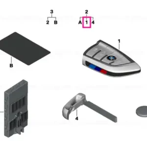 Radio remote control M Sport ECE+ROW - BMW Ofertă exclusivă