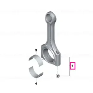 Connecting rod L=140,0MM - BMW Cel mai vândut