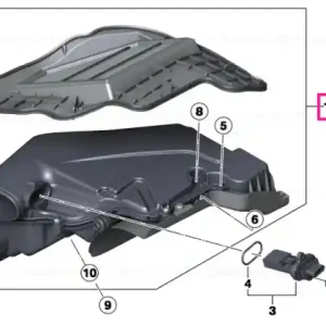 Reducere de preț Intake silencer 5-8 - BMW