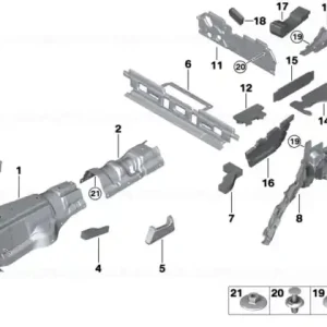 Promoție Sound insulation trunk left - BMW